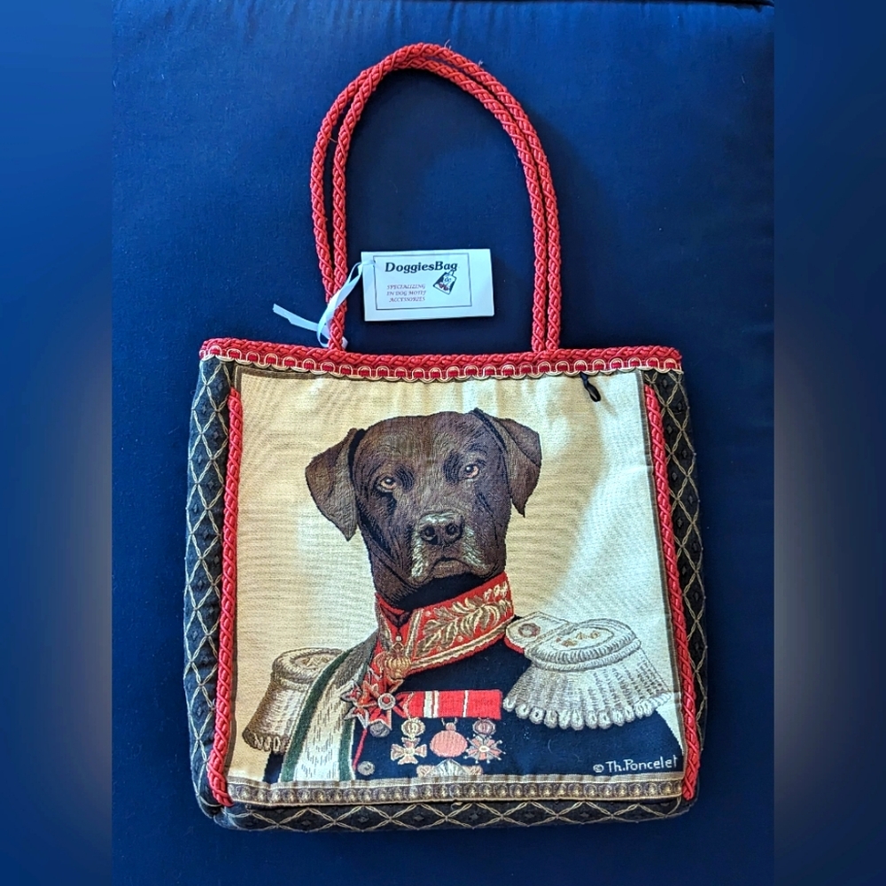 Large Black Labrador Tote